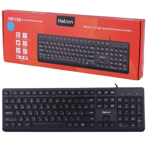 Keyboard wired Hatron HK190