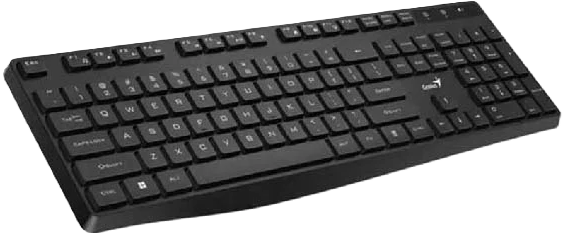 کیبورد بی سیم جنیوس مدل KB 7200